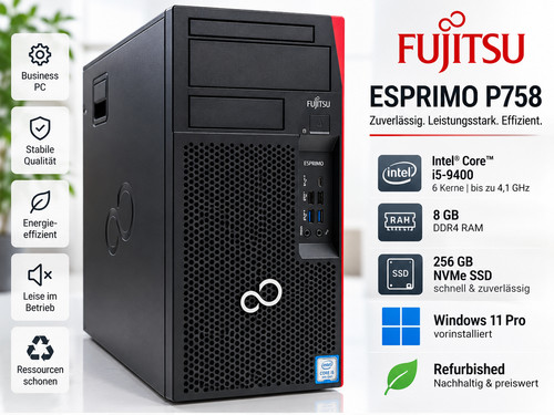 Fujitsu esprimo p758 e94 - pc, e94+